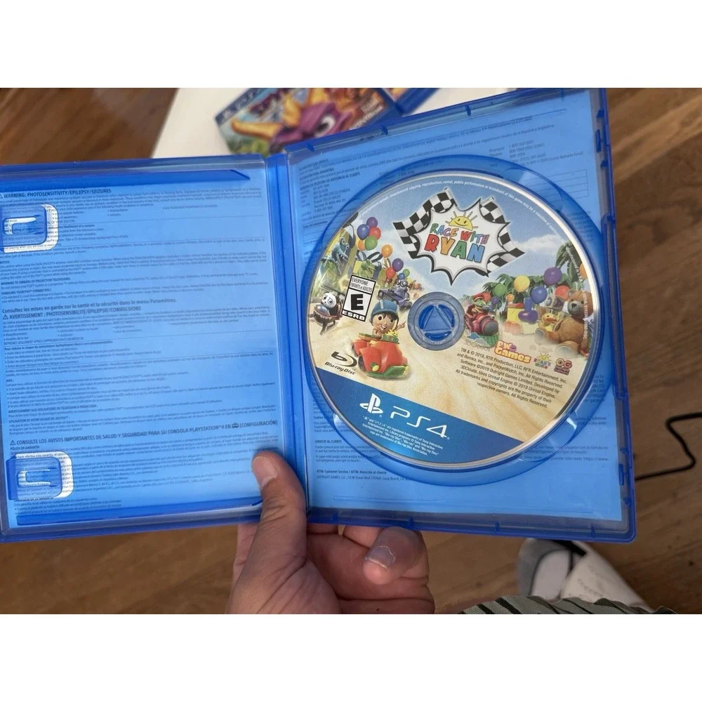 3‎ PS4 Games , Spyro , Just Dance , Race With Ryan